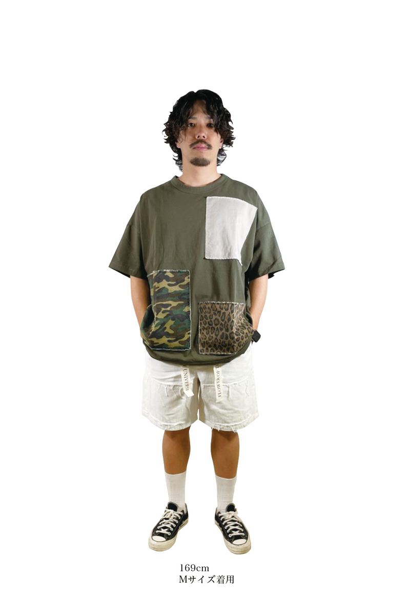 PATCHWORK S/S TEE – FLOWER OF THE UNIVERSE