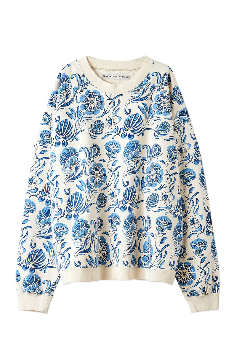 【Flower of the universe】BLUEFLOWER SWEAT BLUE FLOWER SWEAT – FLOWER OF THE UNIVERSE