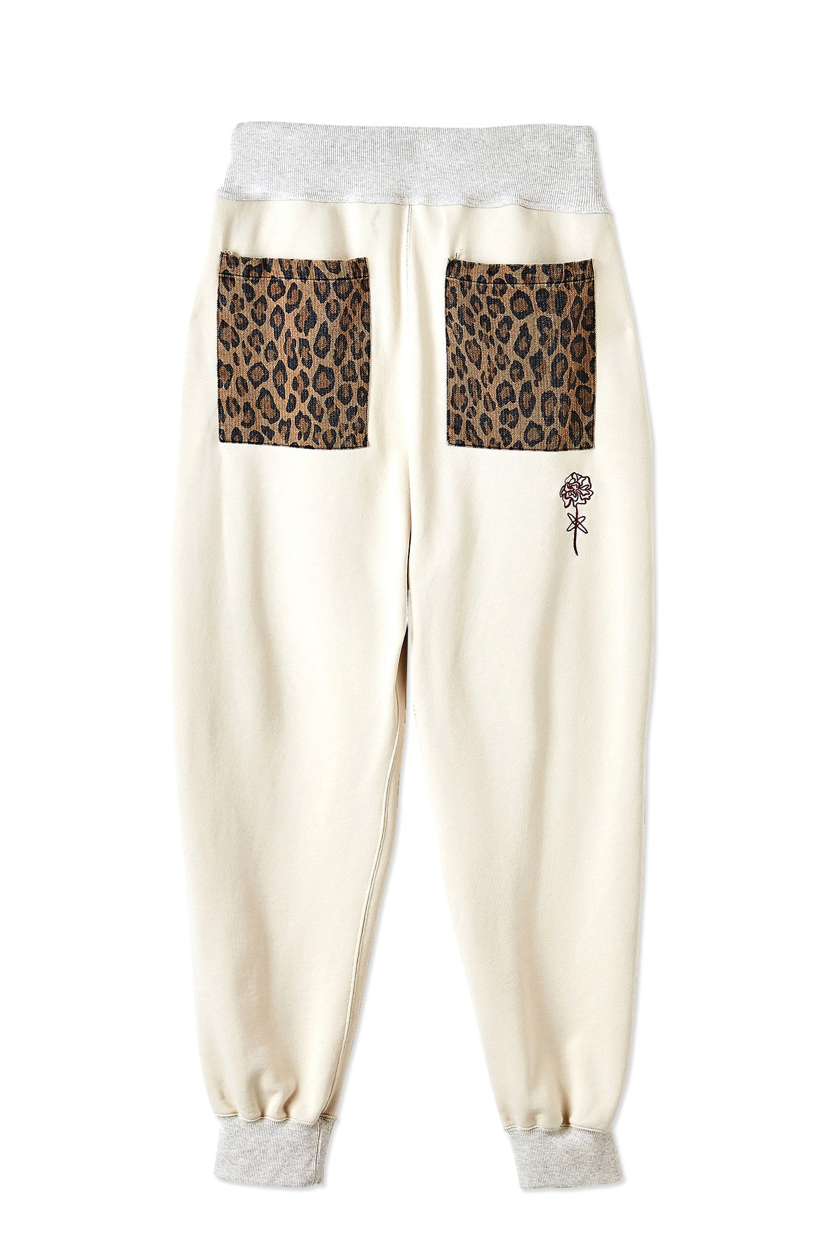 WITH LEOPARD PANTS