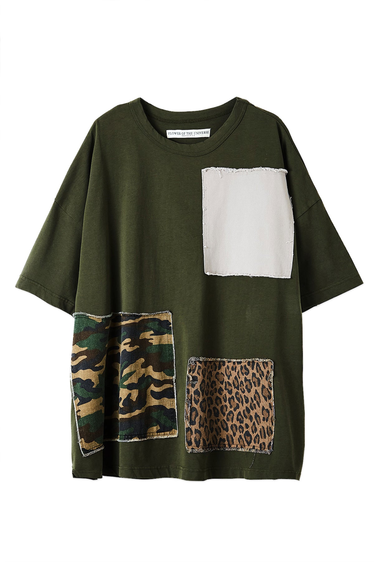 PATCHWORK S/S TEE – FLOWER OF THE UNIVERSE